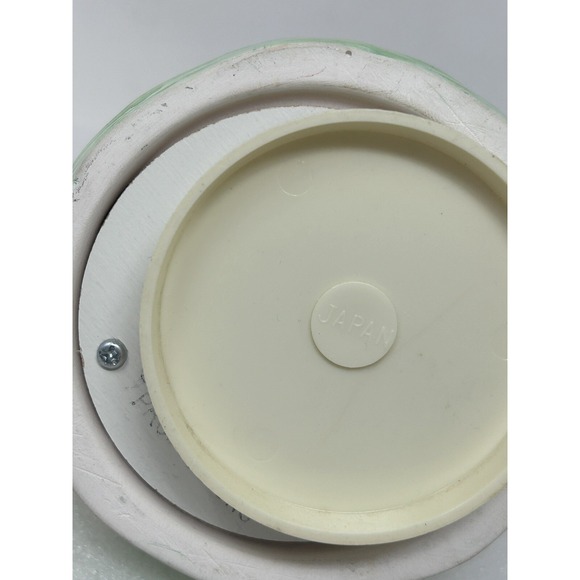 Disney Schmid Minnie Mouse Ceramic Figurine with Bird Music Box Vintage - Picture 4 of 4